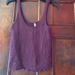 Maroon Tank Top